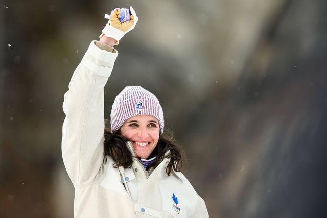 Julia Simon conquista o ouro olímpico pela primeira vez. IMAGO