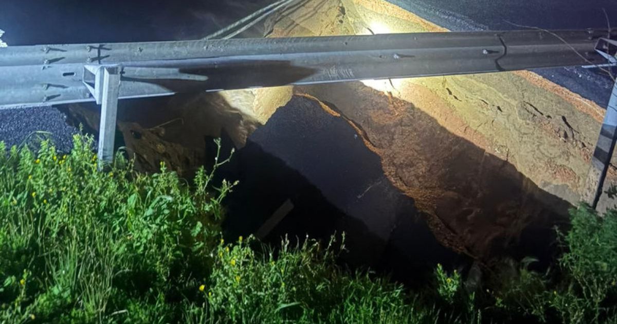 Troço da A1 ruiu após colapso de dique do Rio Mondego