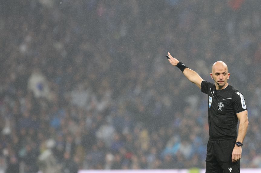 Luís Godinho durante o clássico - Foto: Catarina Morais/KAPTA +