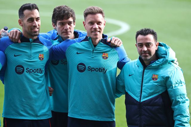 Ter Stegen diz que é «difícil de aceitar» a saída de Xavi do Barcelona