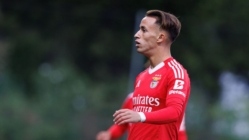 Hugo Félix em ação pelo Benfica B