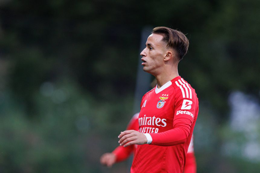 Hugo Félix em ação pelo Benfica B