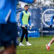 Diogo Costa e Alan Varela no treino matinal do FC Porto (foto: FC PORTO)