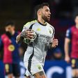 Otamendi festeja golo