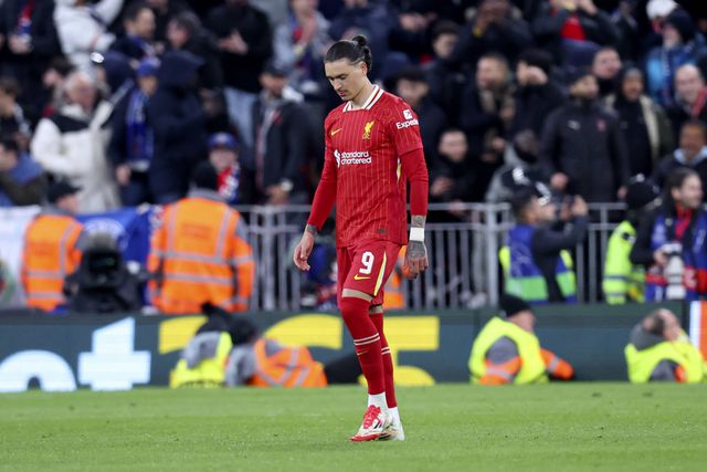 Darwin desiludido por não ter conseguido concretizar a sua grande penalidade