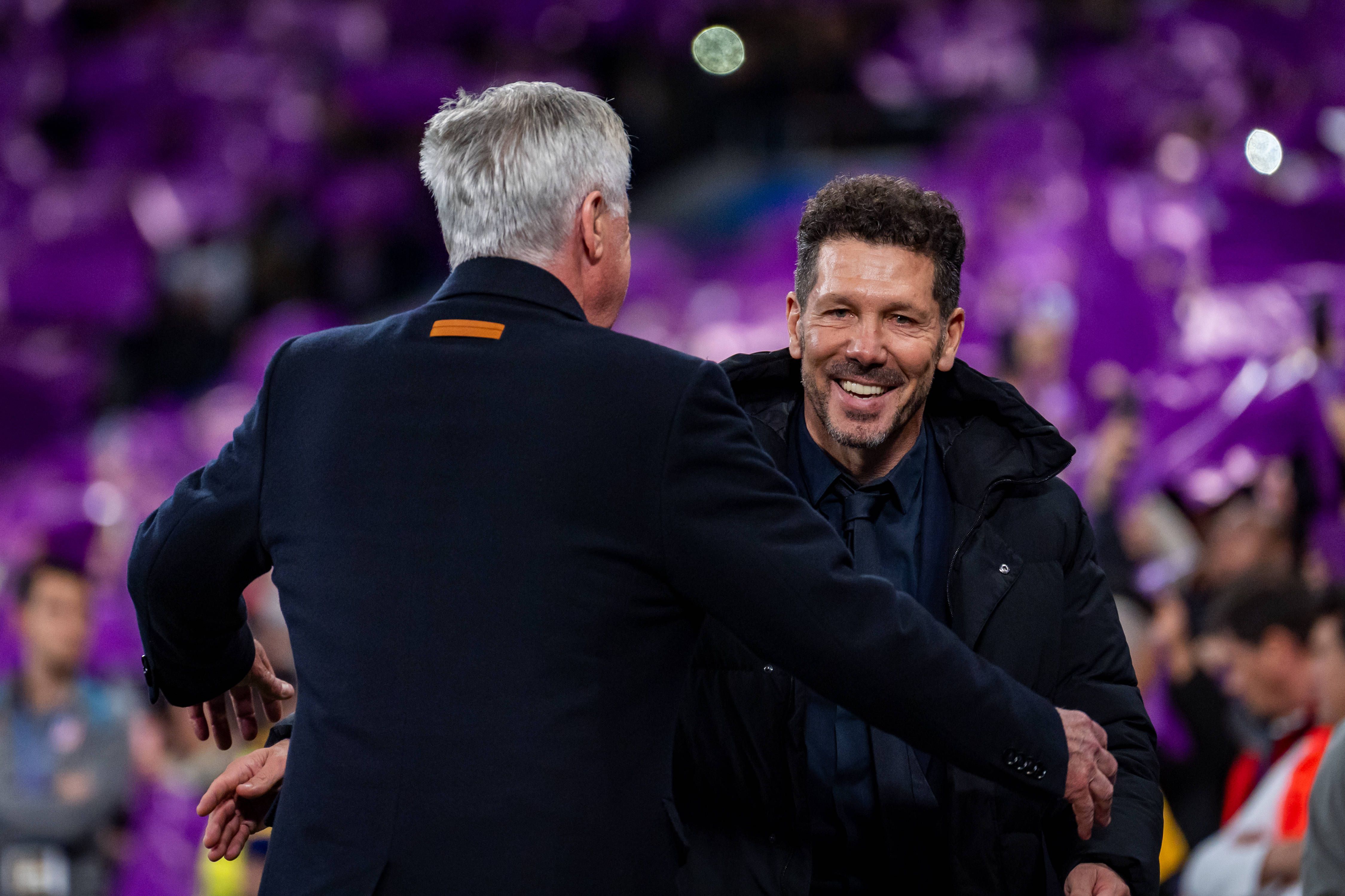 Simeone: «Ideias iguais? Talvez, mas Ancelotti é muito melhor do que eu»