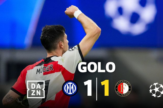 VÍDEO: Feyenoord empata e alimenta esperanças de seguir em frente