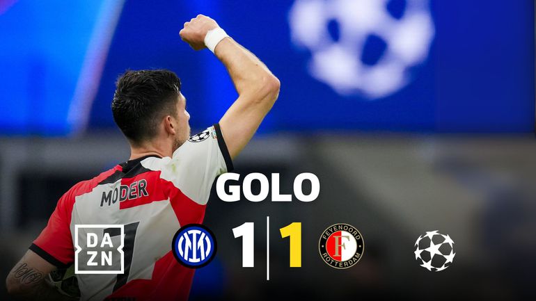 VÍDEO: Feyenoord empata e alimenta esperanças de seguir em frente