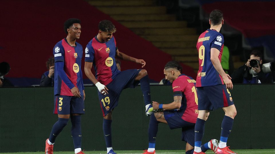 VÍDEO: golaço de Lamine Yamal para desespero do Benfica