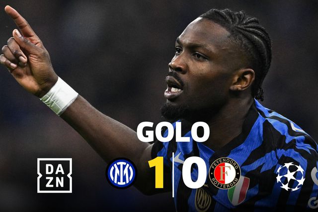 VÍDEO: golaço de Thuram a abrir o marcador em Milão