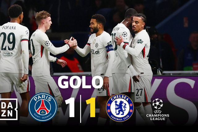 Chelsea agradece buraco na defesa do PSG e empata a Gusto