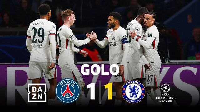 Chelsea agradece buraco na defesa do PSG e empata a Gusto