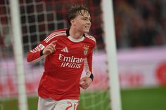 Andreas Schjelderup, extremo do Benfica (foto: Miguel Nunes)