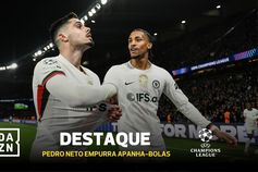 Pedro Neto empurra apanha-bolas e estala a confusão no PSG-Chelsea