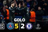 Tanto espaço, Chelsea! Assim fica fácil para o PSG
