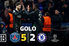 Tanto espaço, Chelsea! Assim fica fácil para o PSG