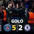 Tanto espaço, Chelsea! Assim fica fácil para o PSG