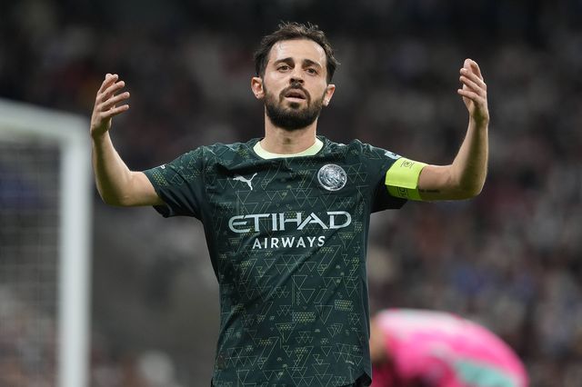 Bernardo Silva não sorriu em Madrid (IMAGO)