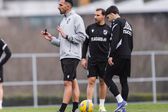 Gil Lameiras no treino desta quarta-feira - Foto: Vitória de Guimarães