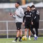 Gil Lameiras no treino desta quarta-feira - Foto: Vitória de Guimarães