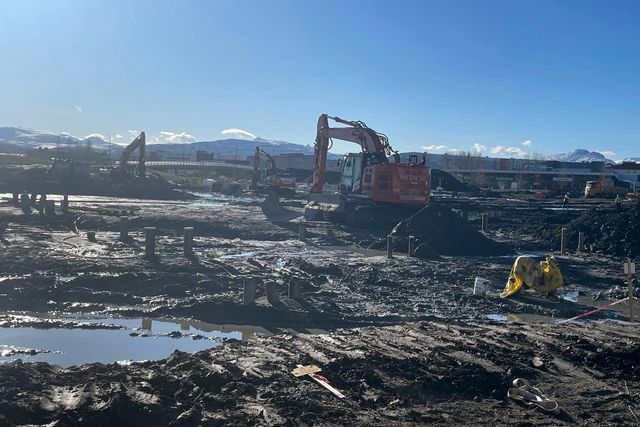 Eis o atual estado das obras do novo estádio do Bodo/Glimt - Foto: A BOLA