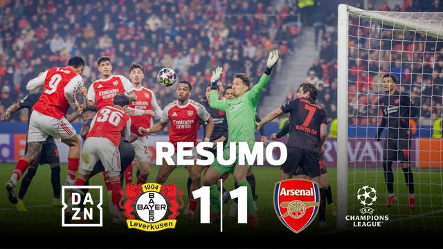 Arsenal provou o próprio veneno, mas penálti polémico garante empate (resumo)