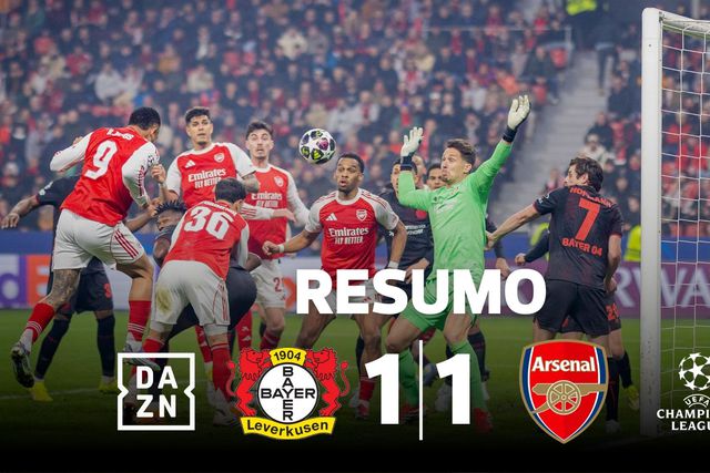 Arsenal provou o próprio veneno, mas penálti polémico garante empate (resumo)