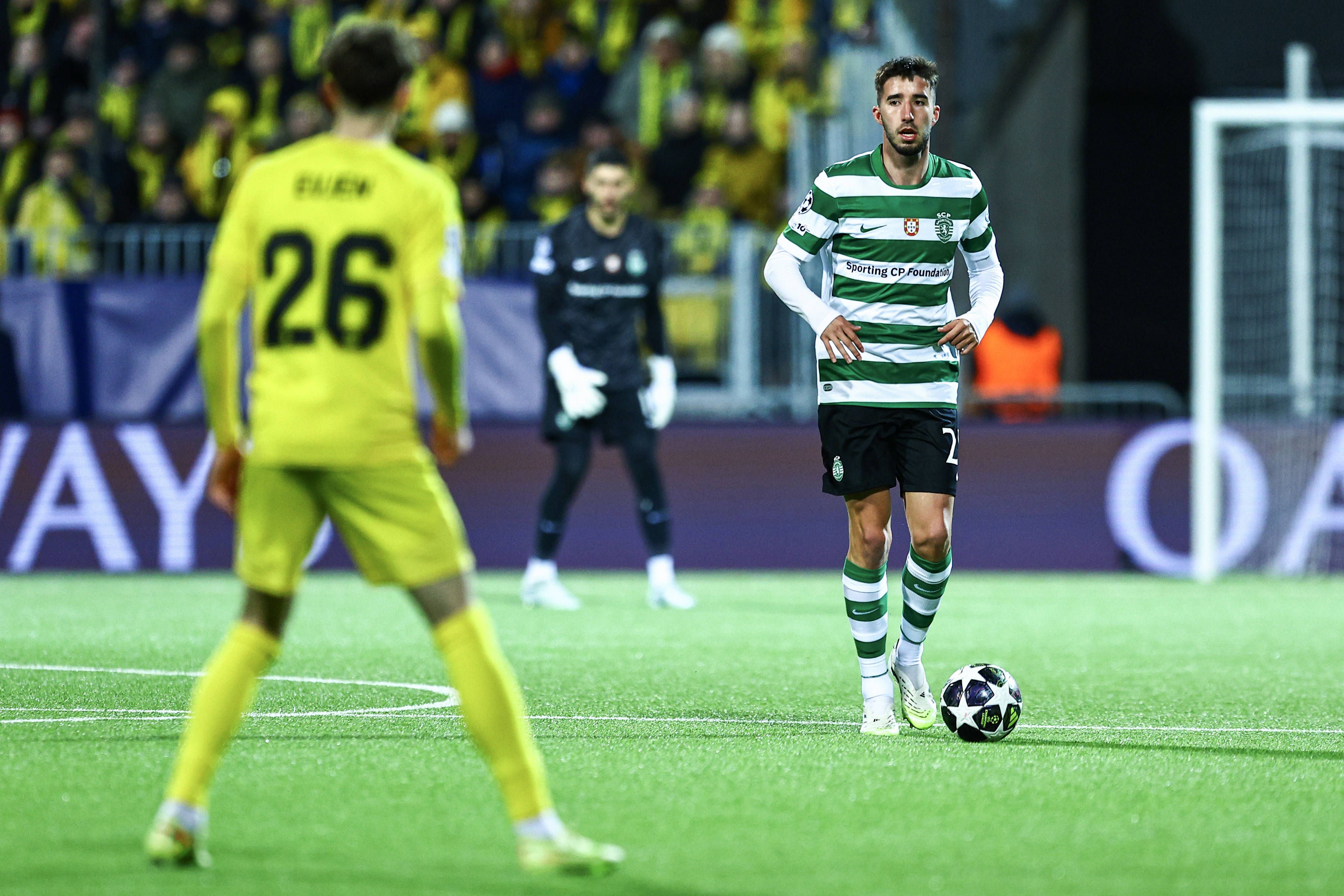 Gonçalo Inácio mantém a crença para o jogo da segunda mão em Alvalade - Foto: IMAGO