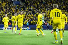 Amarelos venceram o Sporting no jogo da 1.ª mão, na Noruega