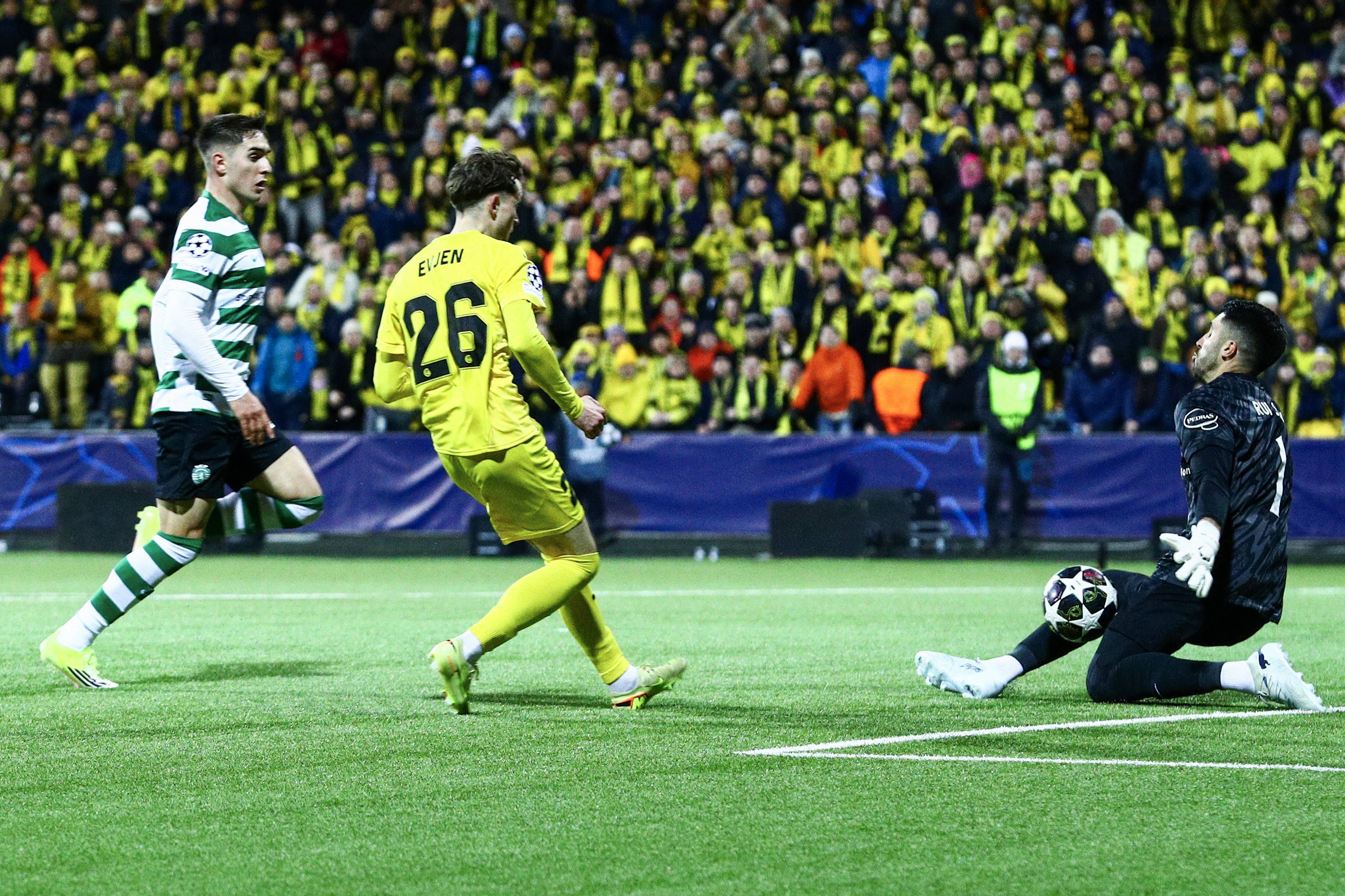 Rui Silva foi tentando adiar o golo inaugural do Bodo/Glimt