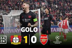 Arsenal prova do próprio veneno e sofre golo... de canto