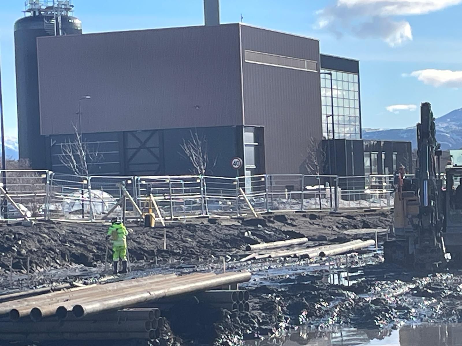 Estaleiro do Artic Arena - Foto: ABOLA