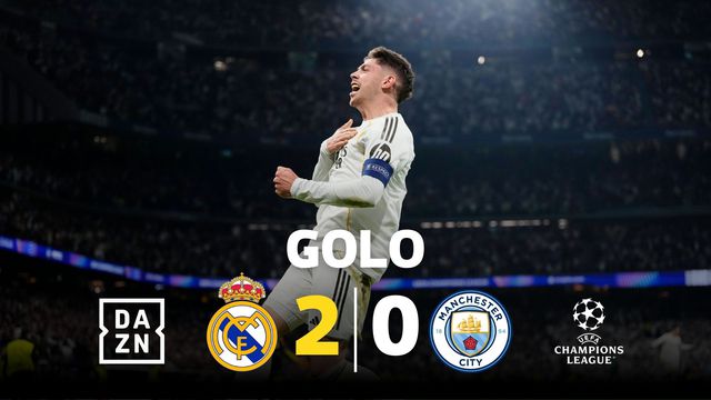 Vini Jr fez a assistência e Valverde bisou