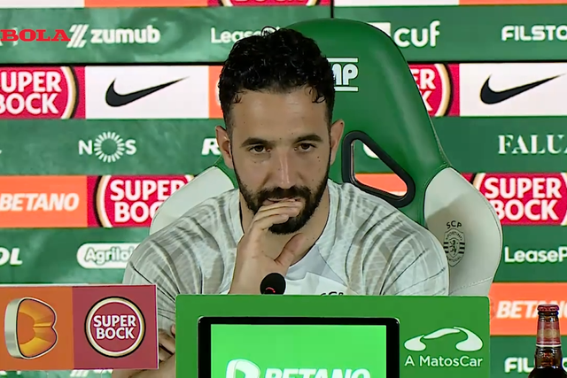 Amorim: «Não senti euforia nenhuma depois do Benfica»