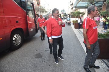 Ex-jogadores estagiaram com Eriksson antes do Benfica-Marselha