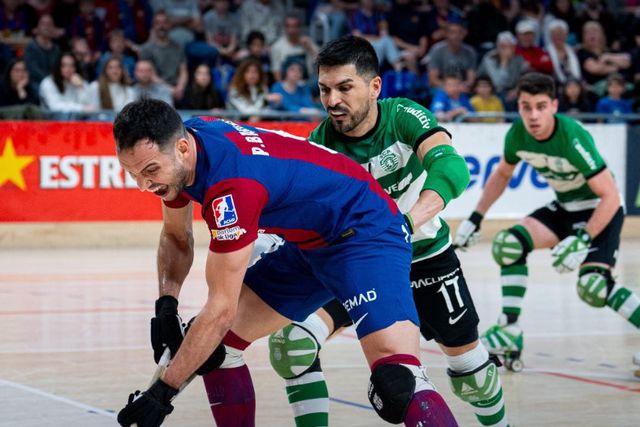 Sporting passa em Barcelona e está na Final Four da Liga dos Campeões