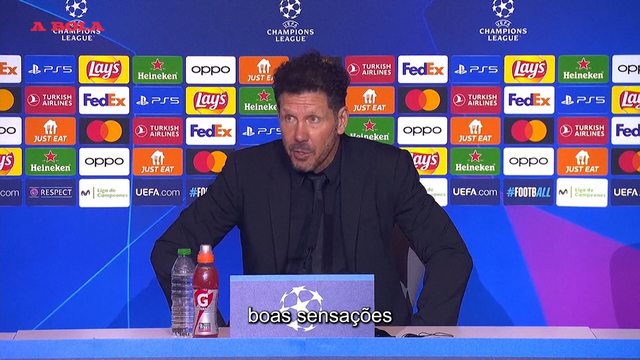 Simeone: «Feliz quando a equipa joga como jogou»