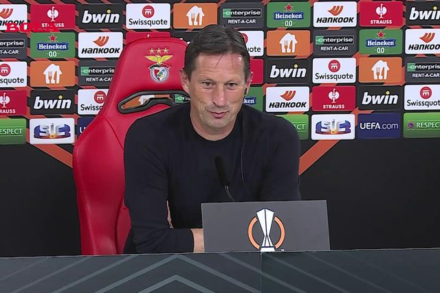 «Mau ambiente? Percebeu mal, isto é o Benfica»