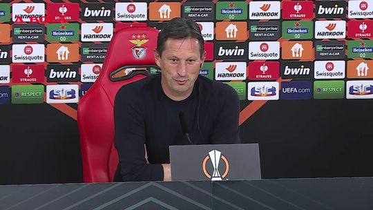 «Mau ambiente? Percebeu mal, isto é o Benfica»