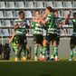 Sporting: Jovane e Nuno Santos celebram regresso de Pote