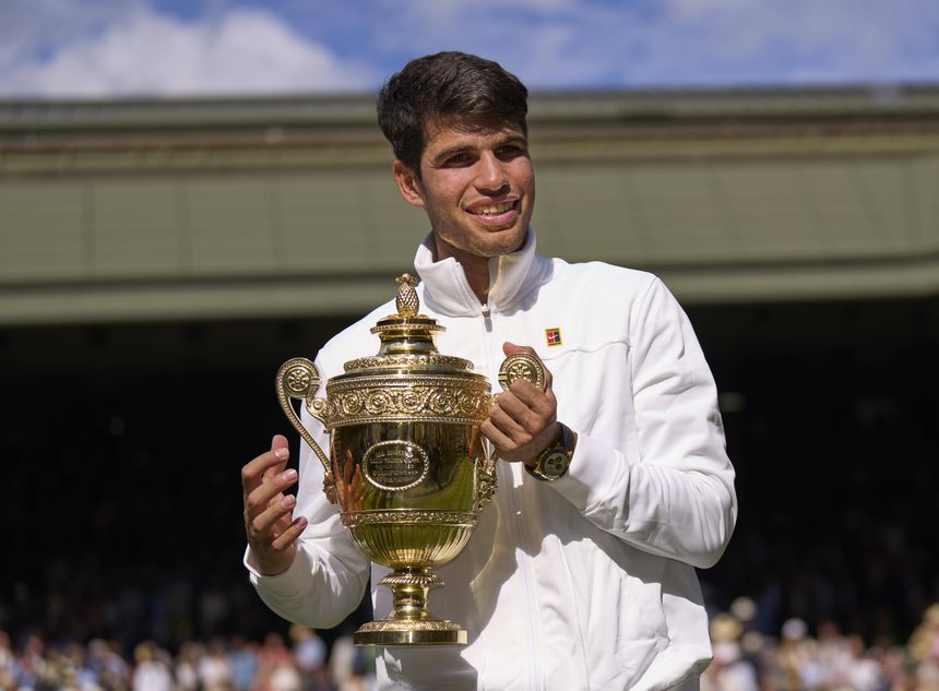 Carlos Alcaraz venceu Wimbledon pela segunda vez consecutiva, em 2024