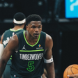 Anthony Edwards ao serviço dos Timberwolves