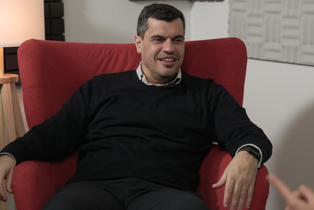 Diogo Boa Alma, em conversa com A BOLA. Foto: A BOLA