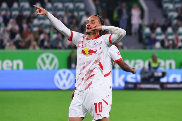 Wolfsburgo (com Tiago Tomás) ainda assustou, mas Leipzig segurou os três pontos