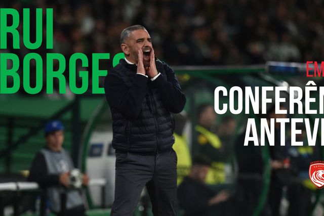 Em direto: Rui Borges faz a antevisão do Santa Clara-Sporting