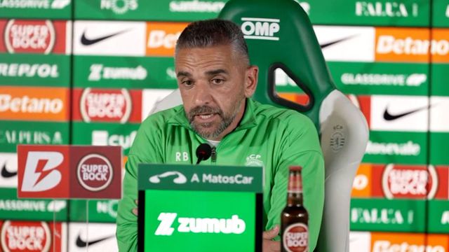 Rui Borges: «Cheguei antes de um Sporting-Benfica, estava pressionado desde nascença»