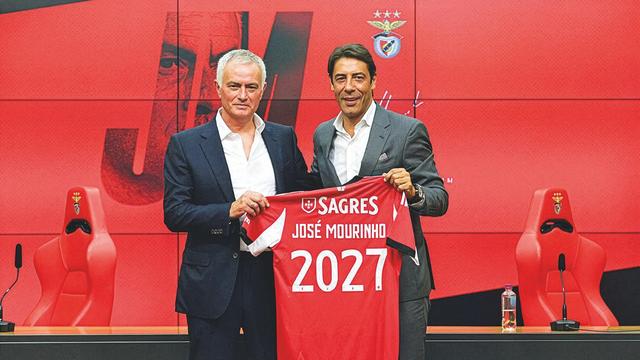 As declarações recentes de José Mourinho e de Rui Costa expõem uma falta de alinhamento difícil de ignorar — Foto: SL BENFICA