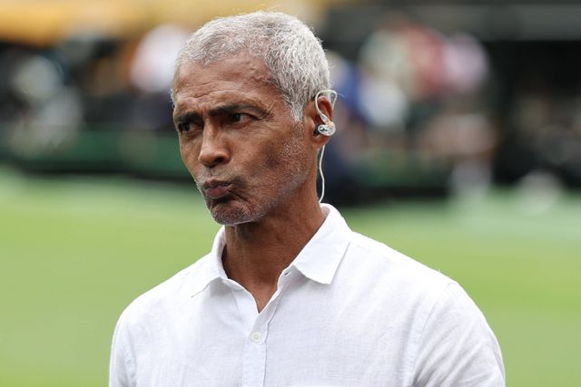 Romário, 60 anos, antigo craque brasileiro
