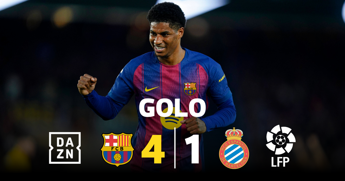 Rashford fecha a vitória do Barcelona frente ao Espanhol