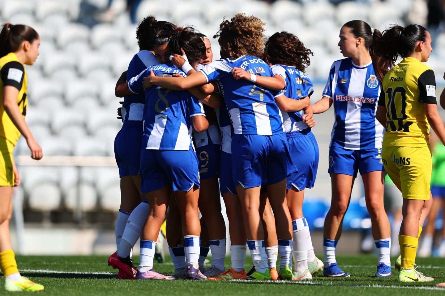Os festejos da equipa feminina - Foto: FC Porto